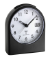 Preview: FUNKWECKER TFA 98.1040.01 BLACK LAUTLOS OHNE SEKUNDENTICKEN FUNKUHREN SNOOZE