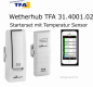 Preview: TFA Wetherhub Starterset 1 mit Temperatur Sensor 31.4001.02 , App