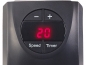 Preview: Mini-Steckdosen-Heizer mit 2 Heiz-Stufen, Keramik Heizlüfter Thermostat u. Timer