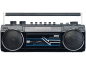 Preview: Retro-Boombox mit Kassetten-Player, Radio, USB, SD & Bluetooth, 8 Watt auvisio Radio-Recorder