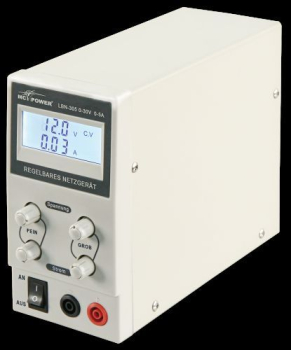 Labornetzgerät Labor-Netzgerät McPower "LBN-305" 0-30 V, 0-5 A regelbar