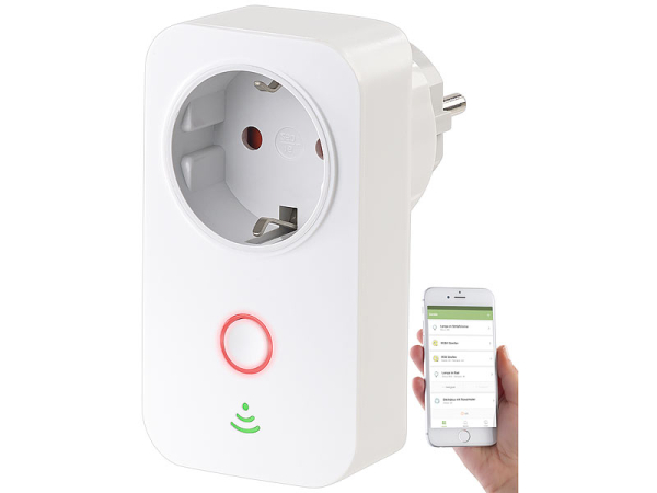 WiFi Smart Steckdose WLan Funk App Steuerung für IOS und Android Zeitschaltuhr
