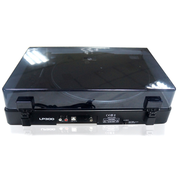 Plattenspieler IBIZA LP300 USB / SD Vinyl Schallplattenspieler SD/USB/ Record