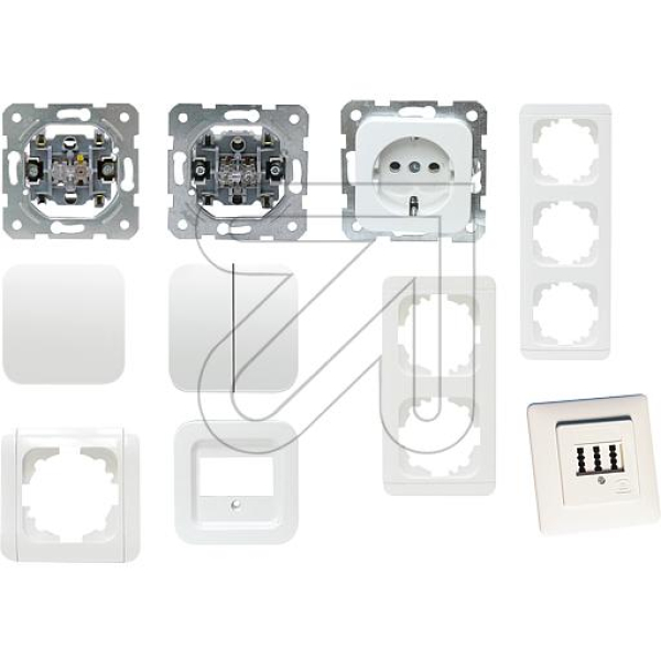 1-Familienhaus Starter-Set Elegant Standard reinweiß